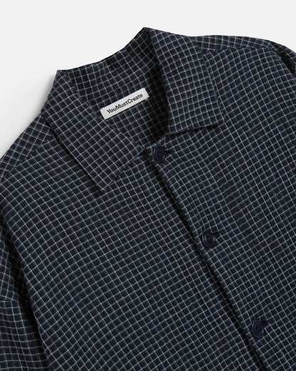 YMC PJ Overshirt Navy