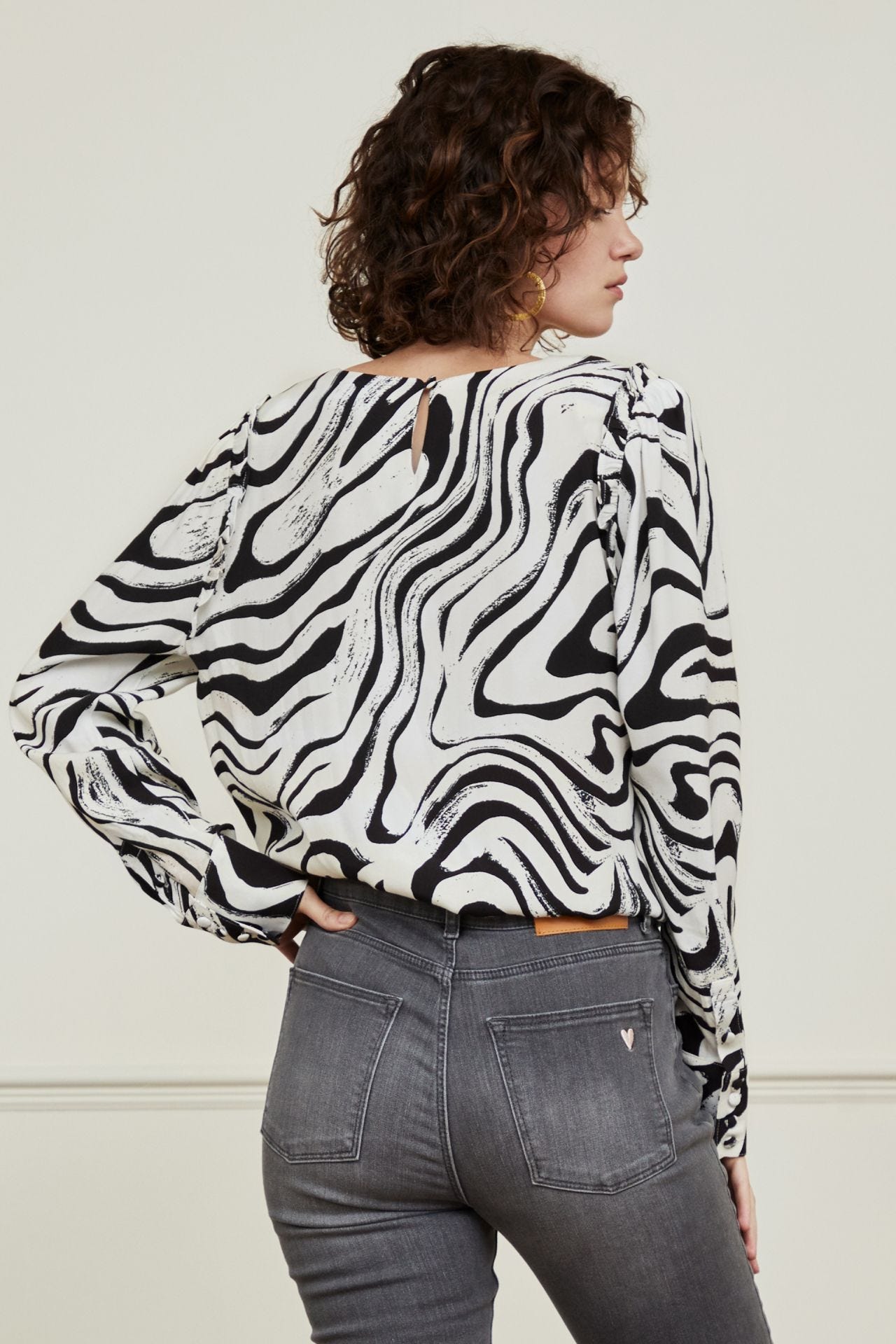 Fabienne Chapot Bowie Coco Top Black Jazzy