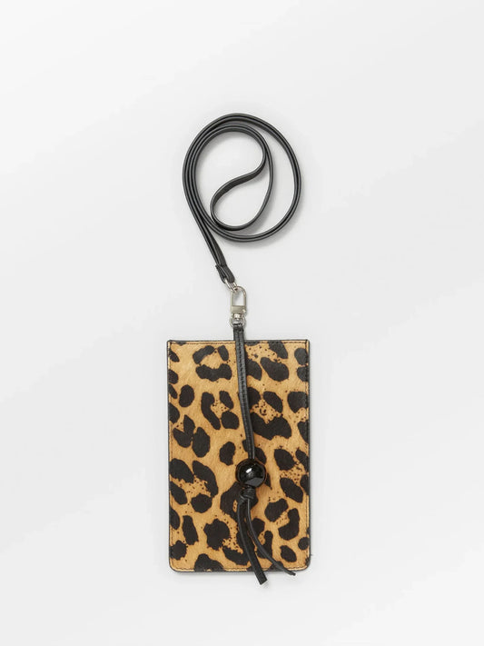 Beck Söndergaard Leopa Leather Phone Bag