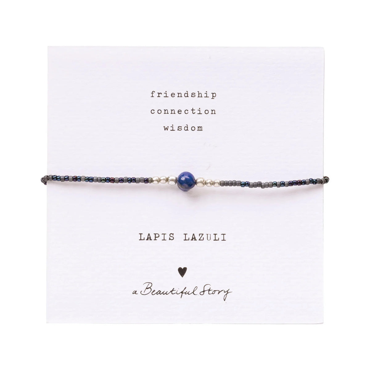 A Beautiful Story Lapiz lazuli Bracelet