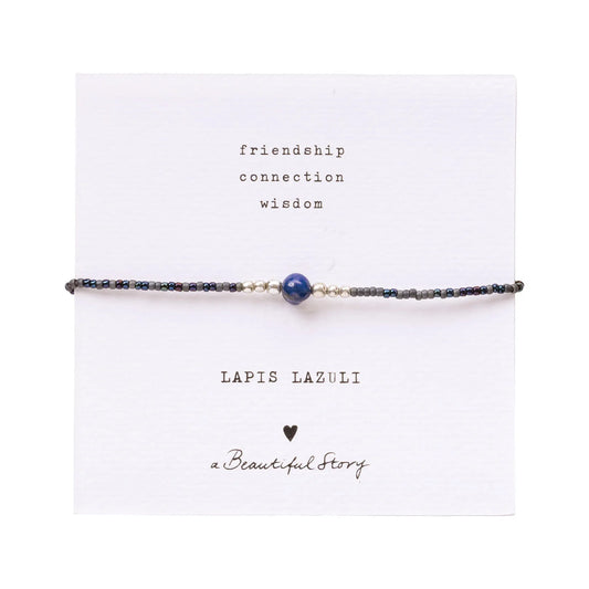 A Beautiful Story Lapiz lazuli Bracelet