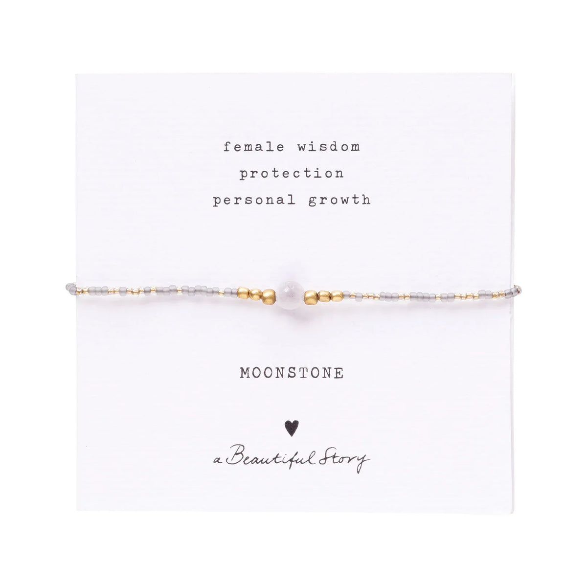 A Beautiful Story Moonstone Bracelet