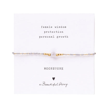 A Beautiful Story Moonstone Bracelet
