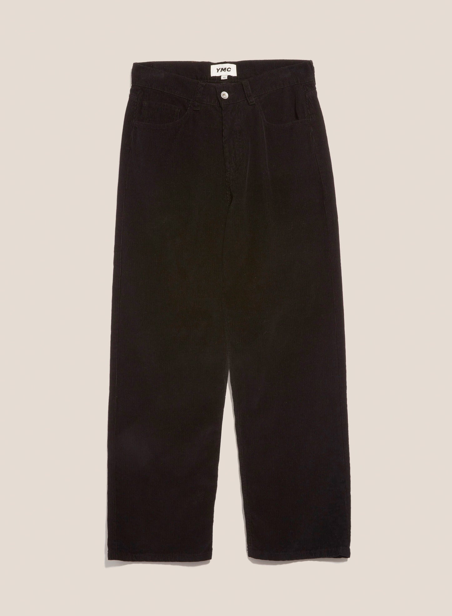 YMC Silver Corduroy Jean Black