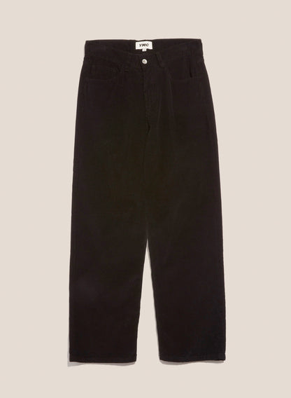 YMC Silver Corduroy Jean Black